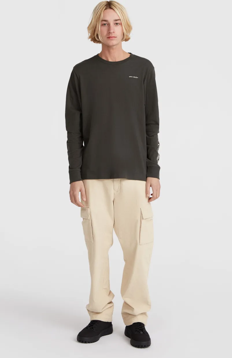 Surf Heroes Shirt Met Lange Mouwen | Raven