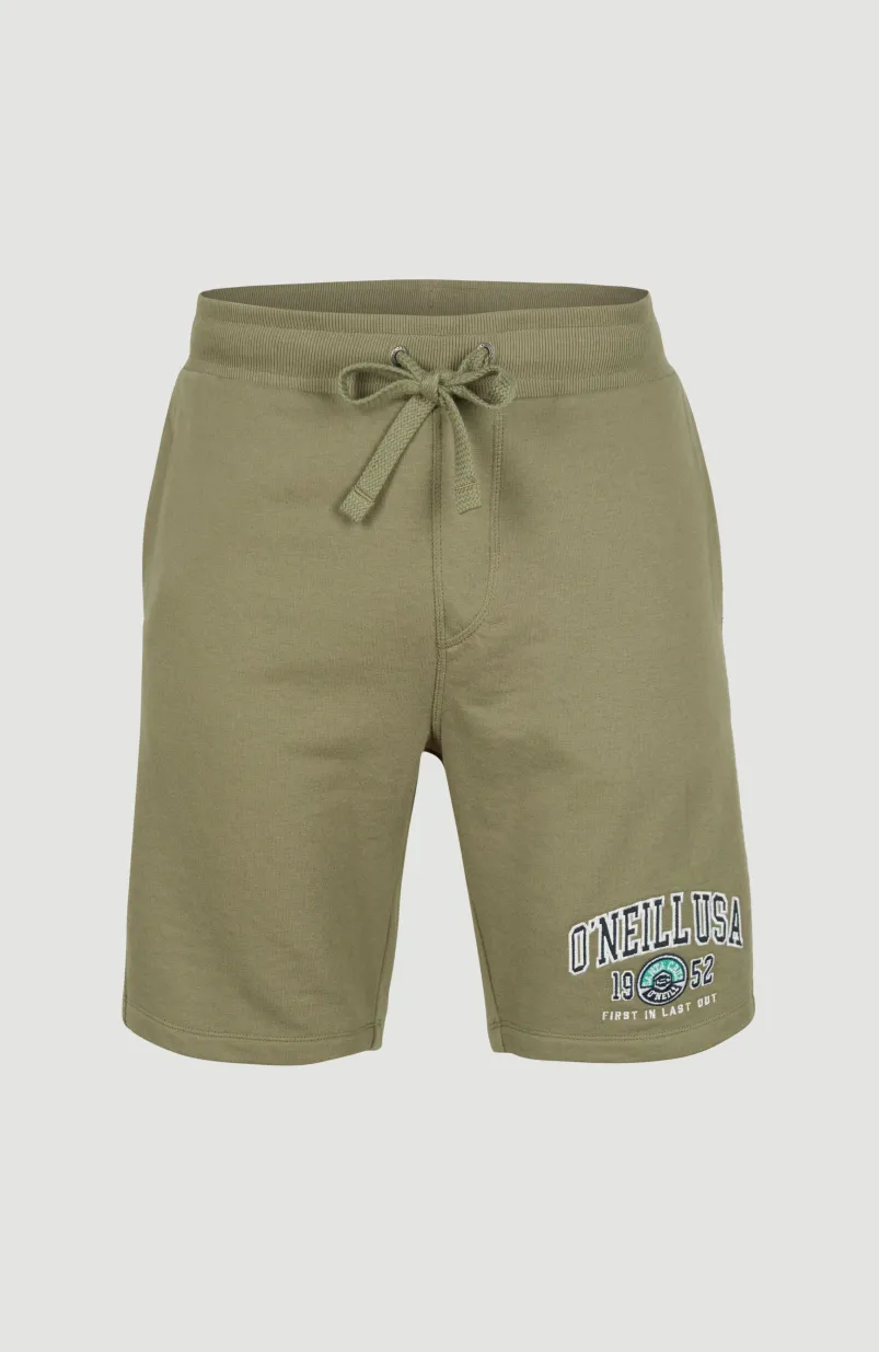 Surf State Joggingshort | Deep Lichen Green