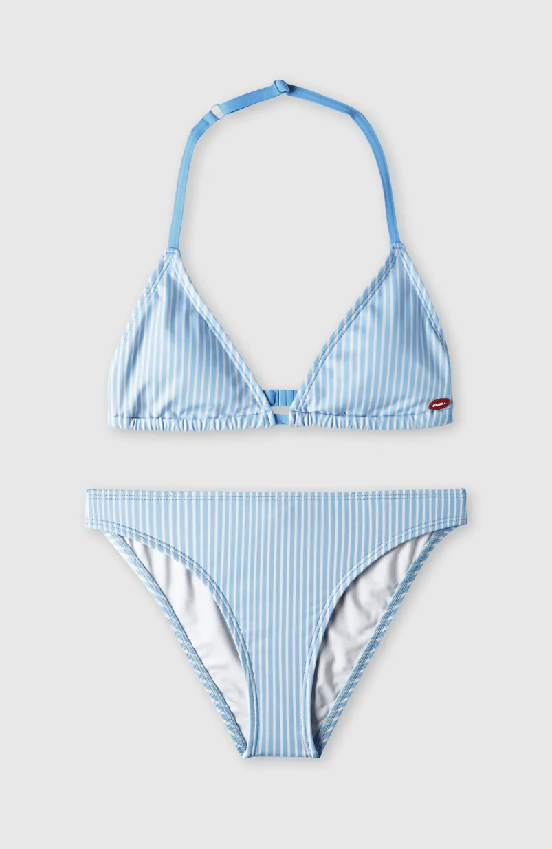 Surf State Triangelbikiniset | Blue Simple Stripe