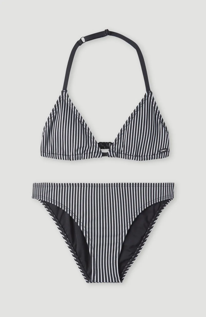 Surf State Triangelbikiniset | Black Simple Stripe