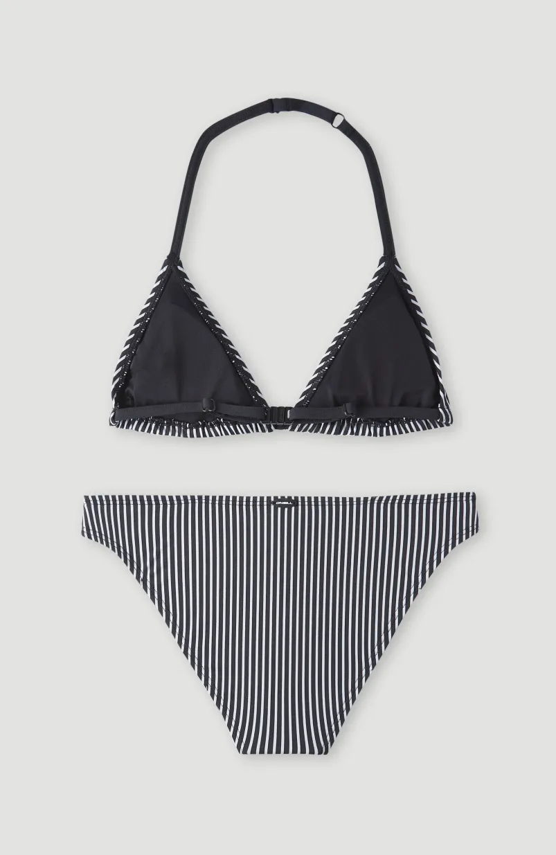 Surf State Triangelbikiniset | Black Simple Stripe