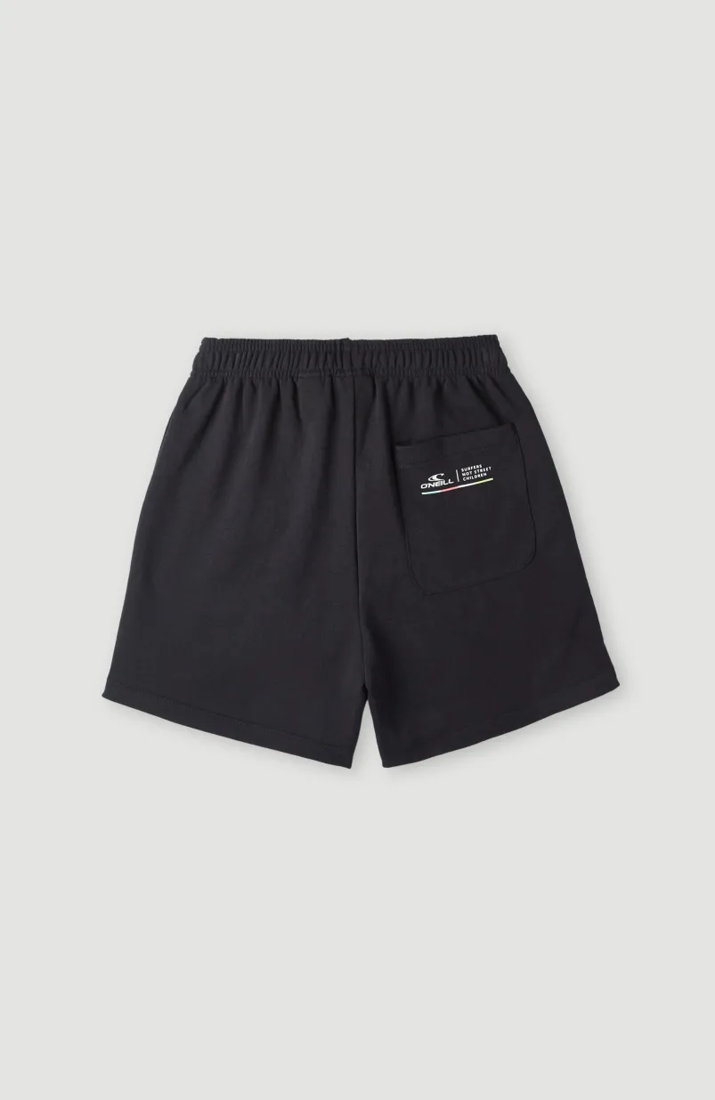 Surfers Not Street Children High-Waist Joggingshort | Black Out