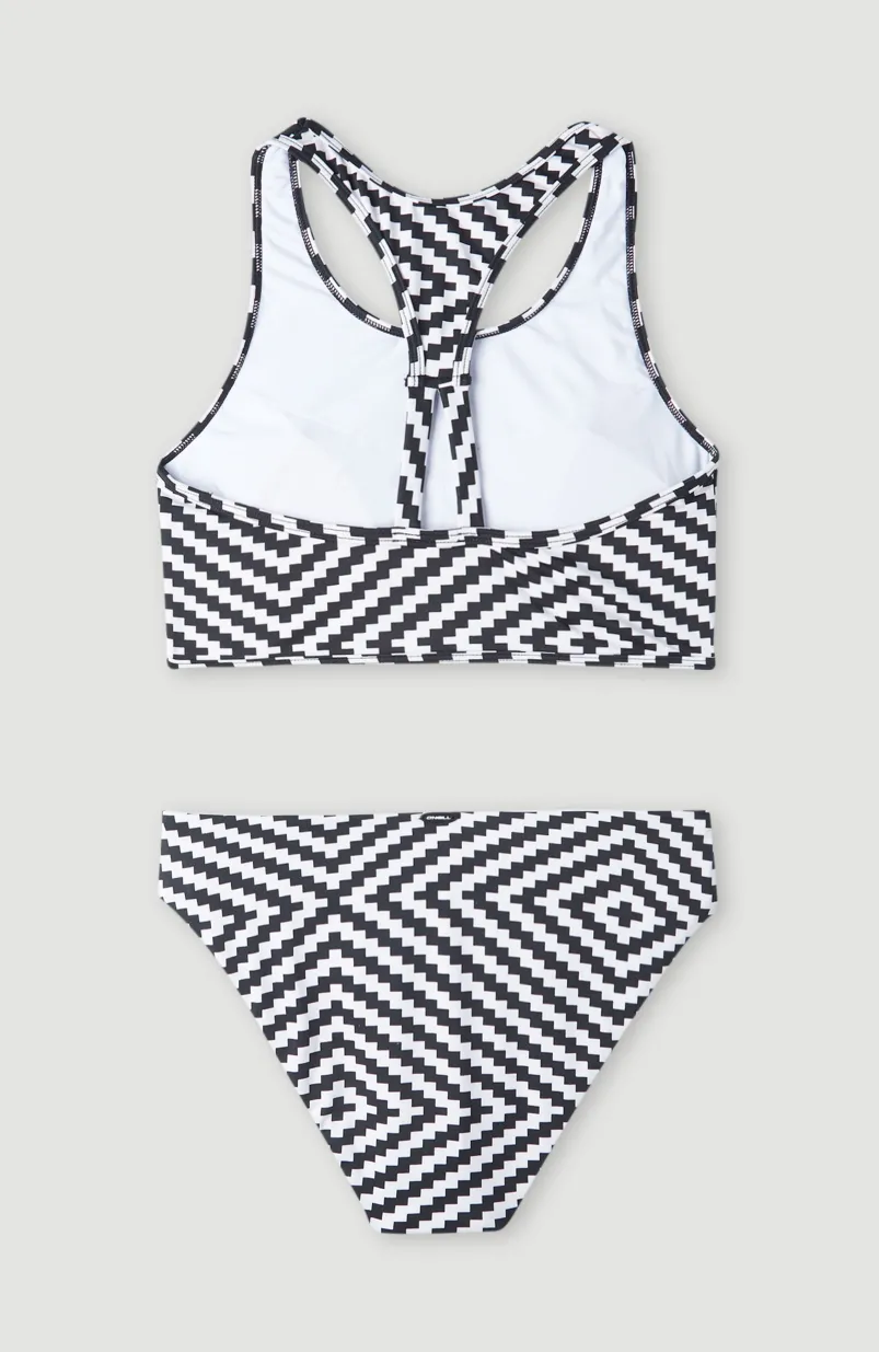 Surfers Not Street Children Sporty Bikiniset | Black & White SNSC