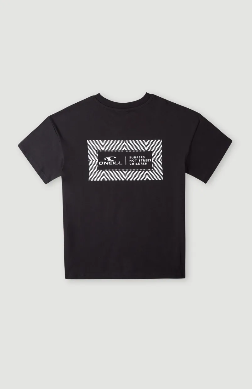 Surfers Not Street Children Oversized T-shirt | Black Out