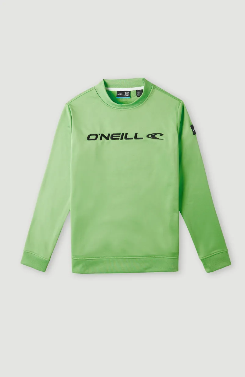Sweater Rutile Fleece | Luminous Green