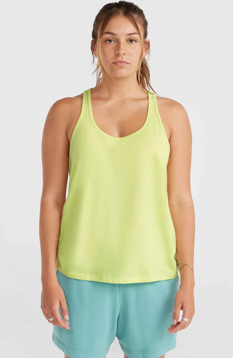 Tanktop Essentials Racer Back | Sunny Lime