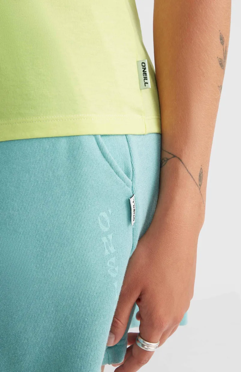 Tanktop Essentials Racer Back | Sunny Lime