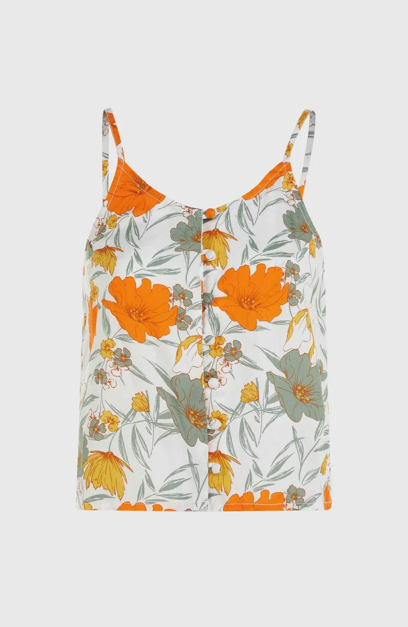 Tiare Woven Tanktop | White Bluemchen