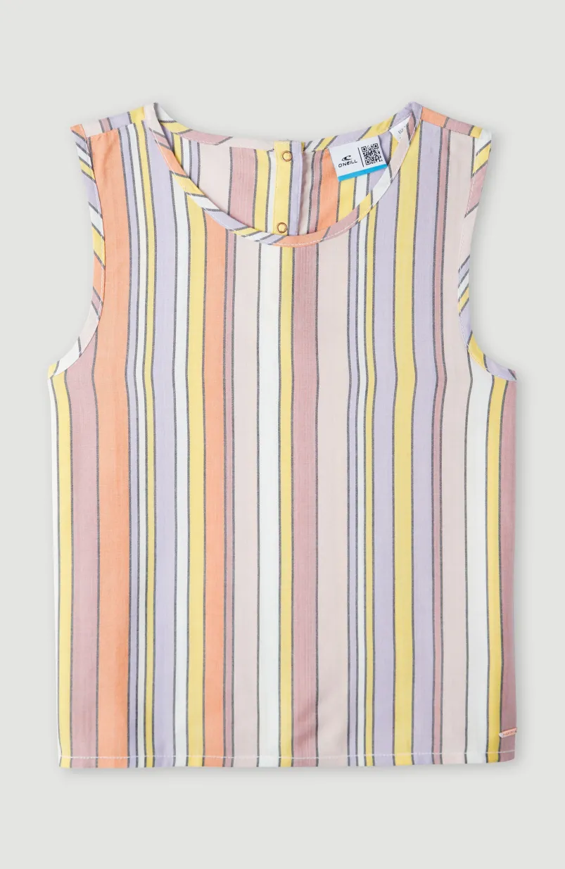 Top Lola Beach | Multi Stripe