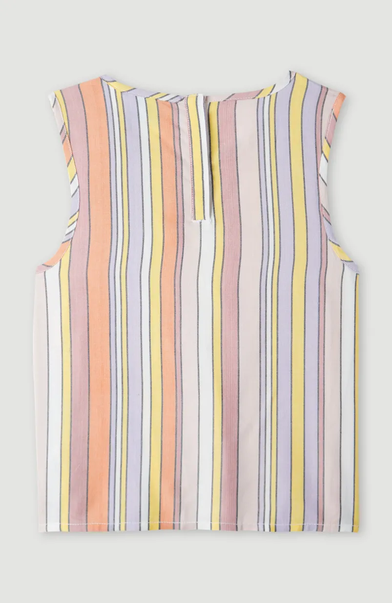 Top Lola Beach | Multi Stripe