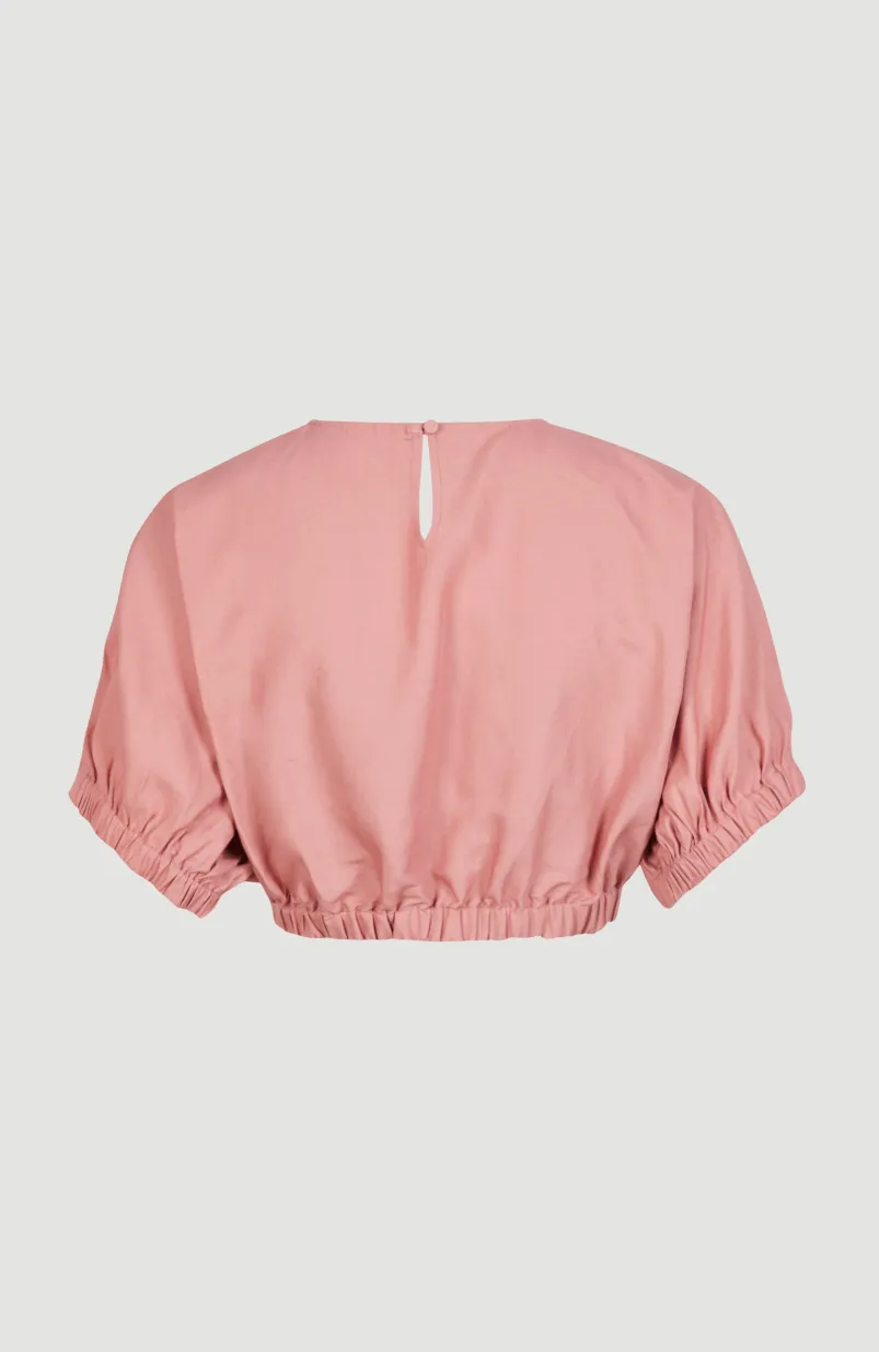 Top Tidda Woven | Ash Rose