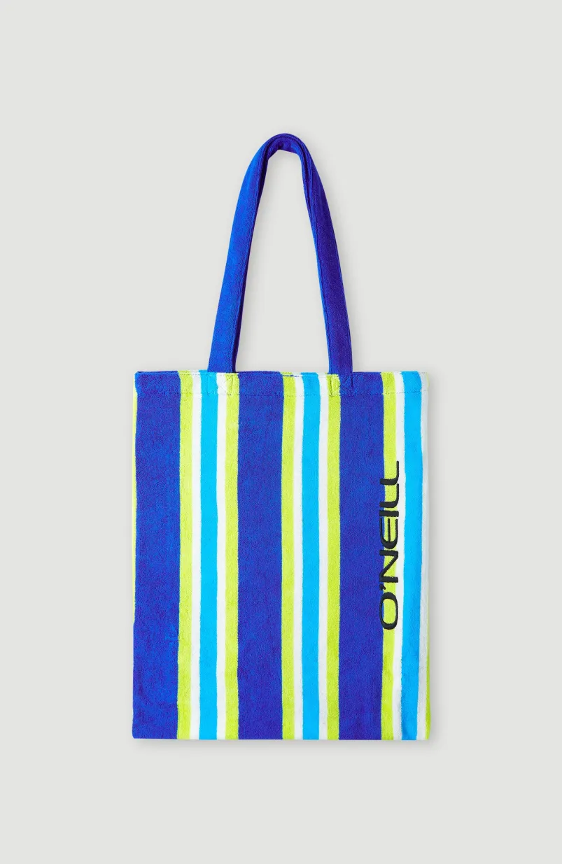 Totebag Terry | Blue Towel Stripe