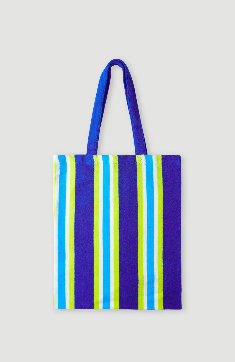 Totebag Terry | Blue Towel Stripe