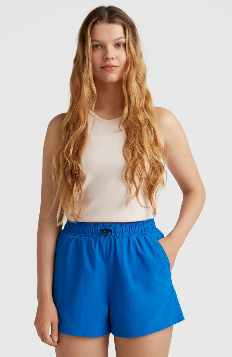 Trek High-Waist Short | Princess Blue