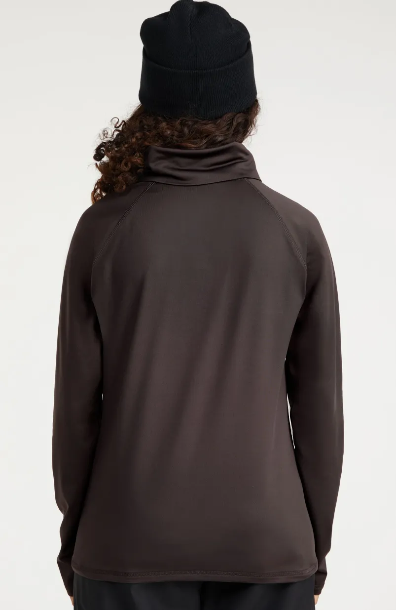 Trui Clime Fleece Met Halve Rits | Raven