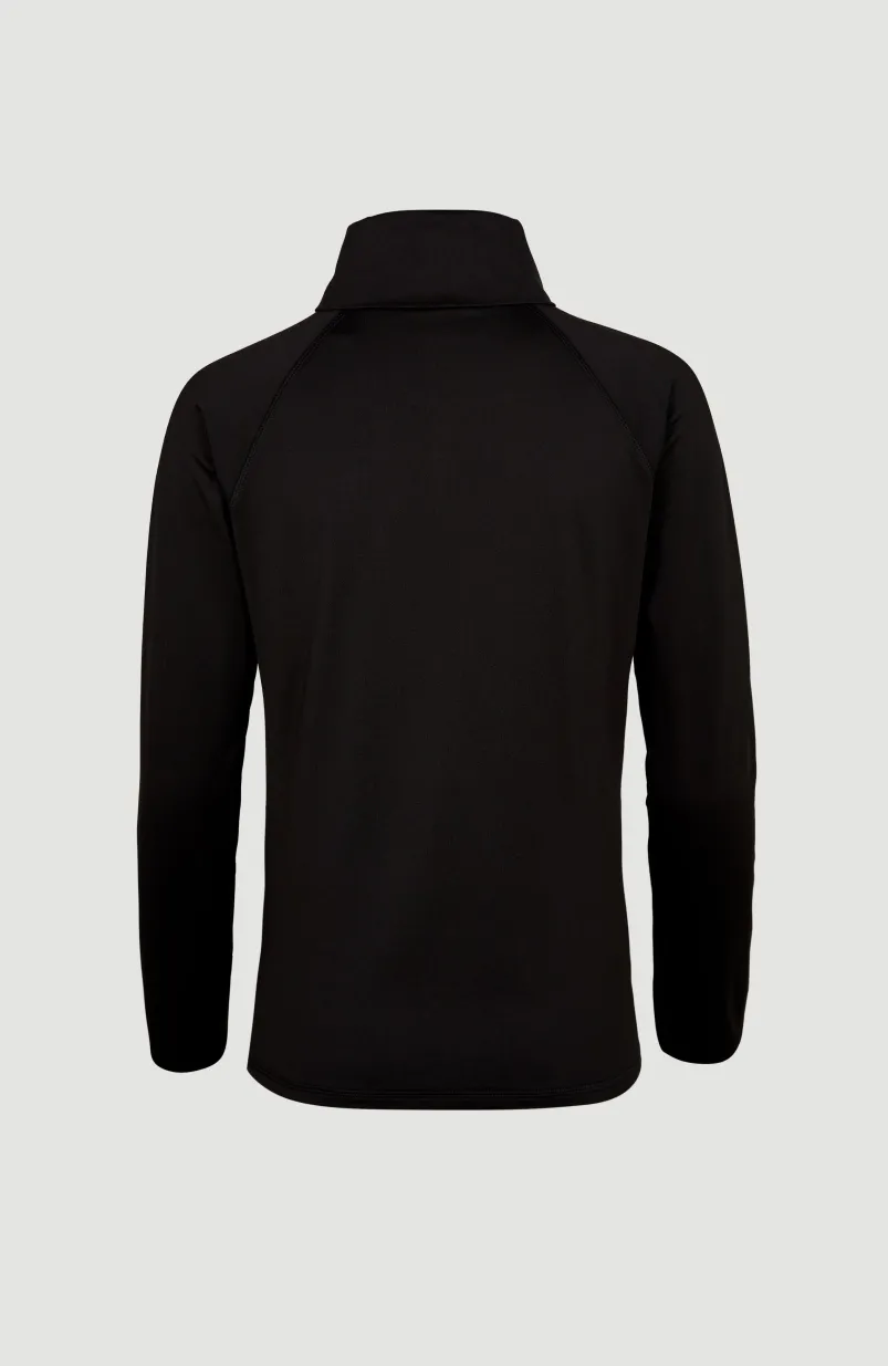 Trui Clime Fleece Met Halve Rits | Black Out