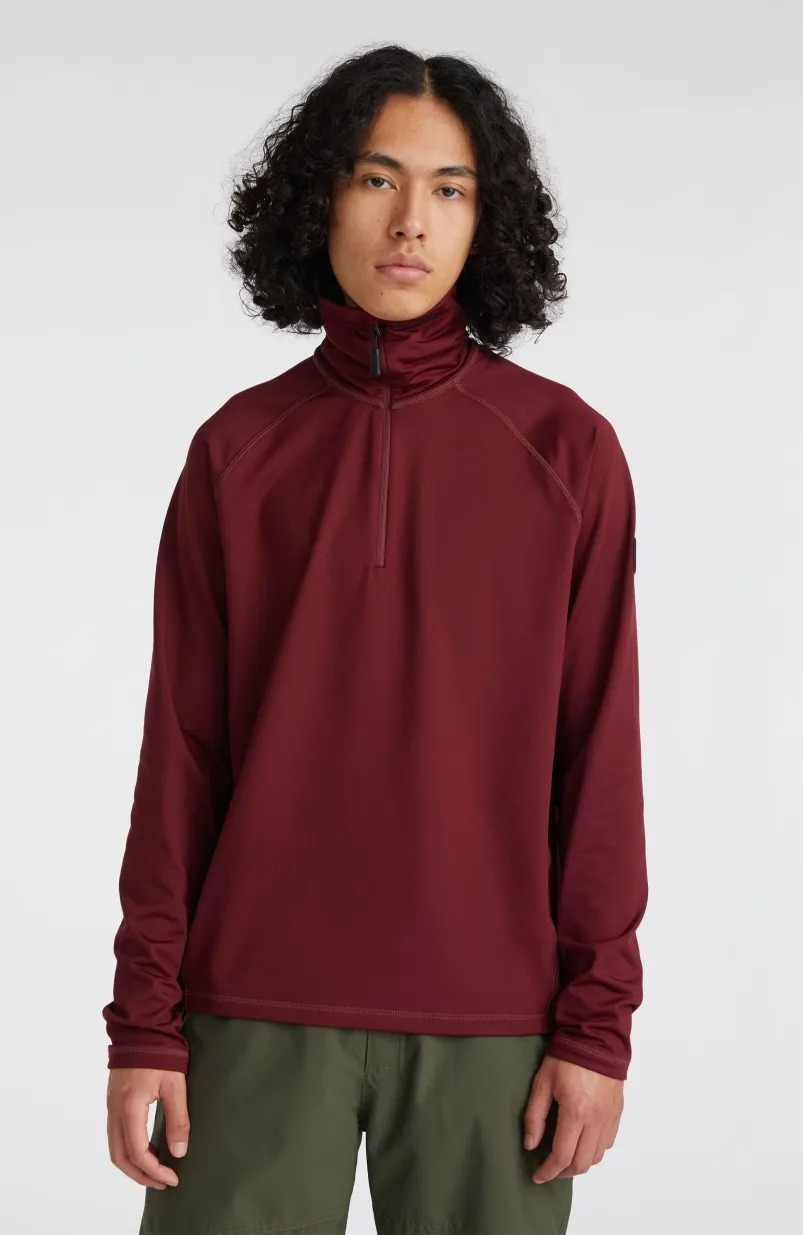 Trui Clime Fleece Met Halve Rits | Windsor Wine