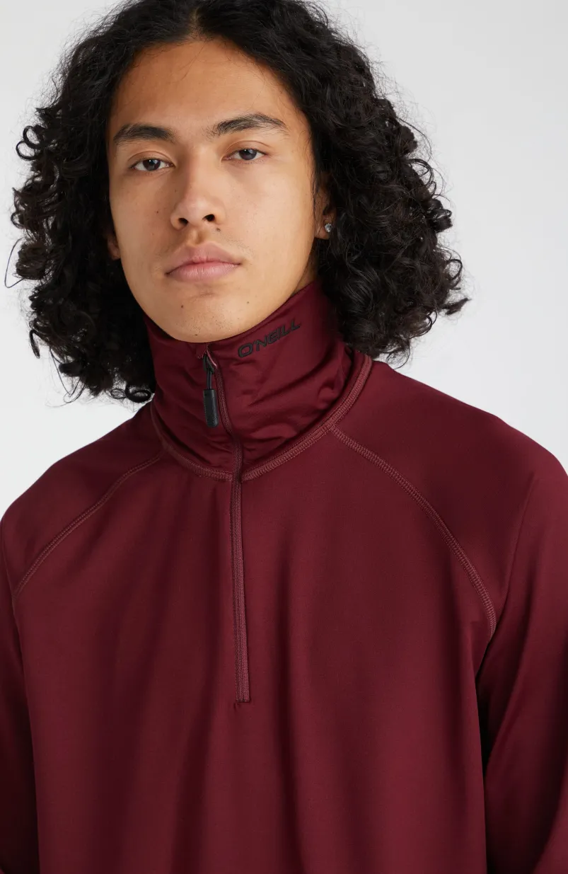 Trui Clime Fleece Met Halve Rits | Windsor Wine