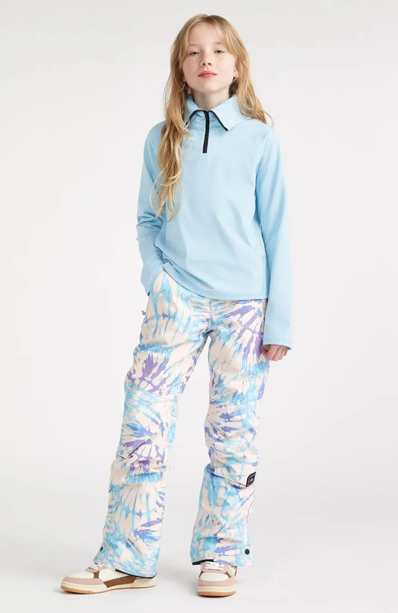 Trui Clime Fleece Met Halve Rits | Blue Wave