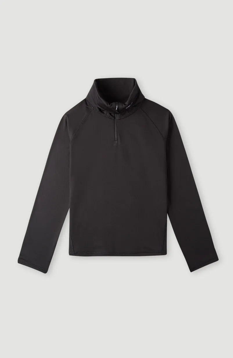 Trui Clime Fleece Met Halve Rits | Black Out