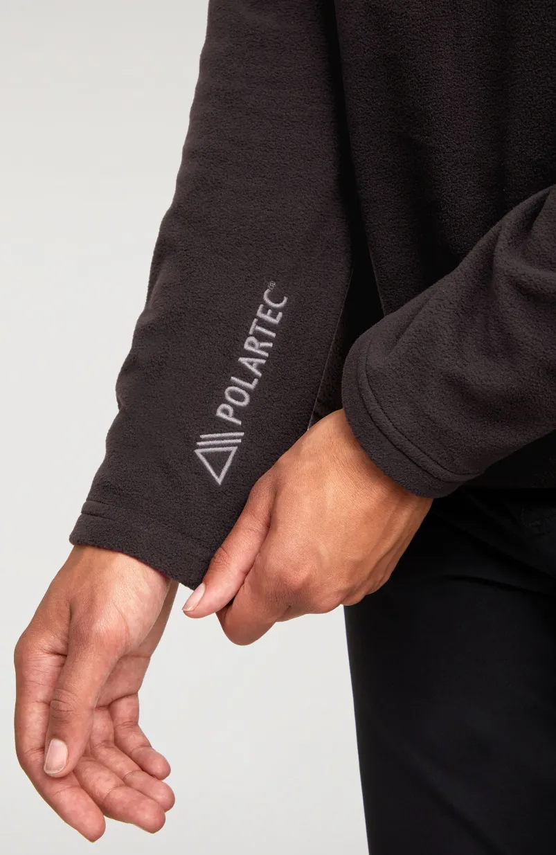 Trui Jack's Fleece Met Halve Rits | Black Out