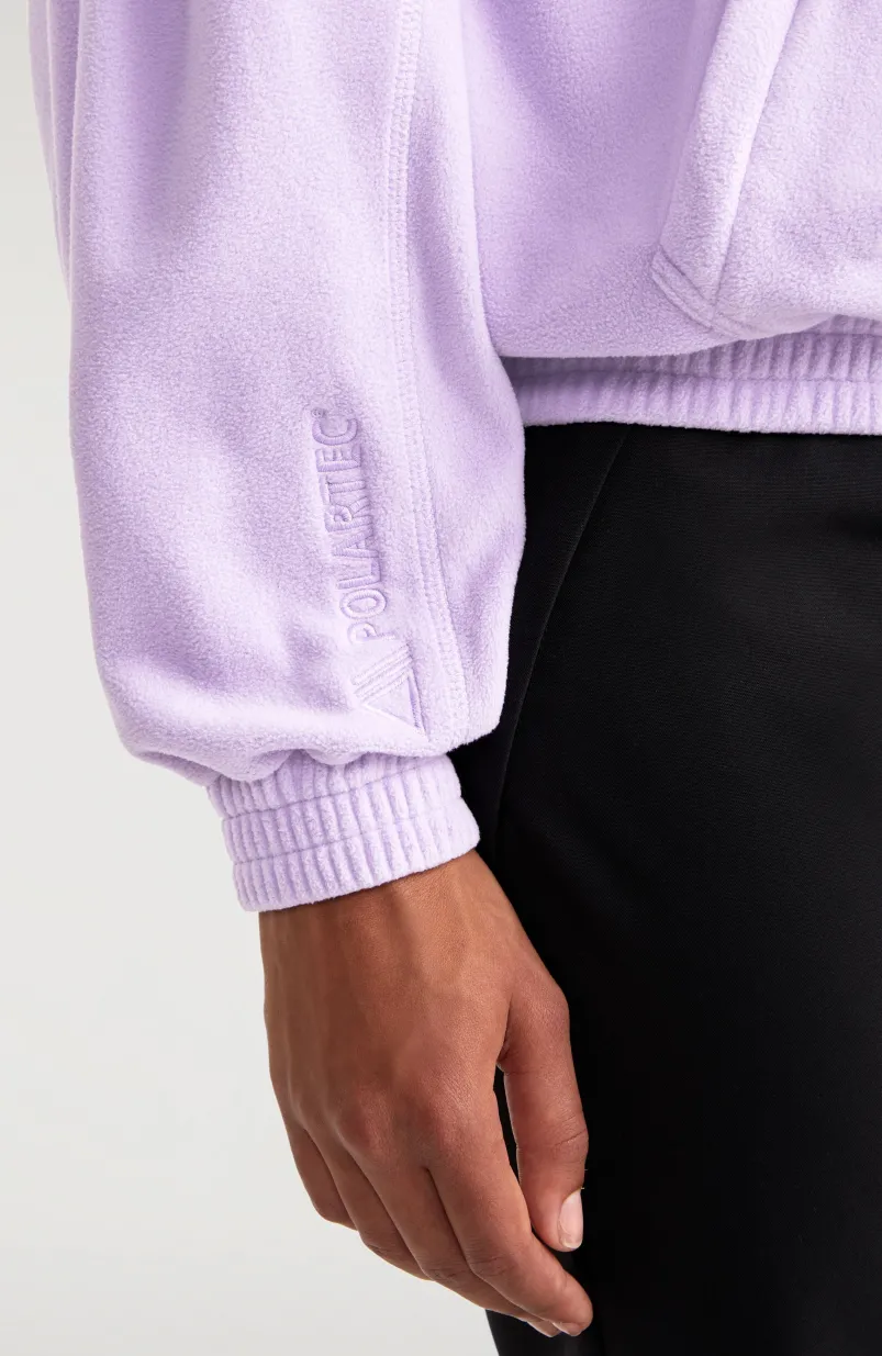 Trui O'Riginals Fleece Met Halve Rits | Purple Rose