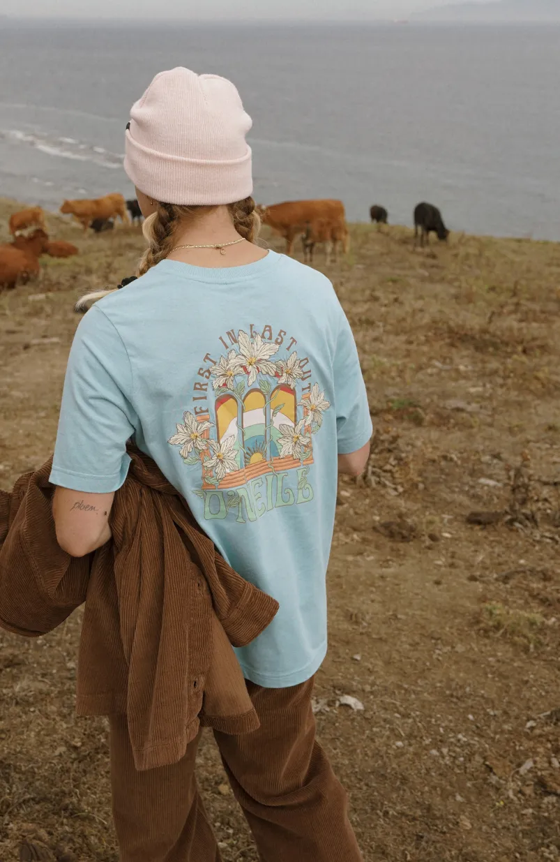 T-shirt Allora Graphic | Adley Blue