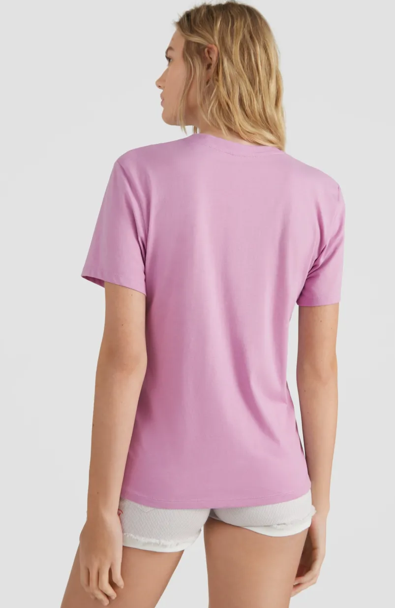 T-shirt Essentials Met V-hals | Violet Tulle