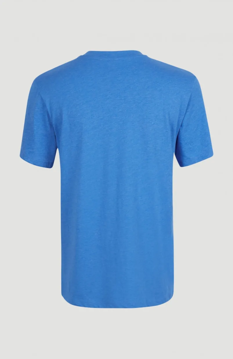 T-shirt Essentials Met V-hals | Palace Blue