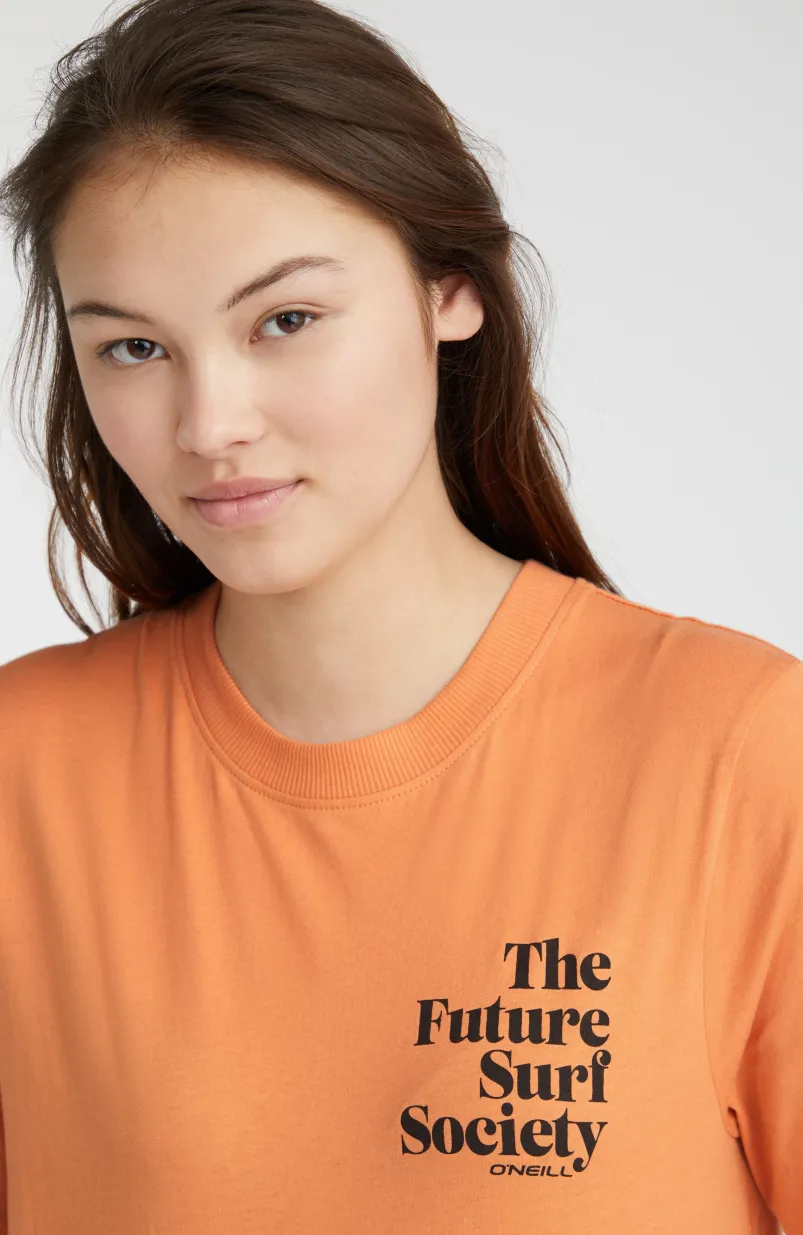 T-shirt Future Surf Society | Giorgia Peach