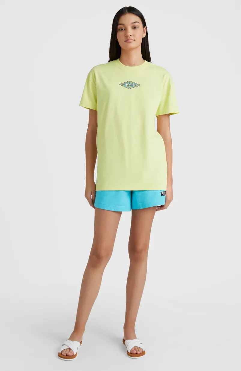 T-shirt Limbo Graphic Long | Sunny Lime