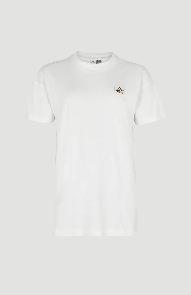 T-shirt Mountain Long | Snow White