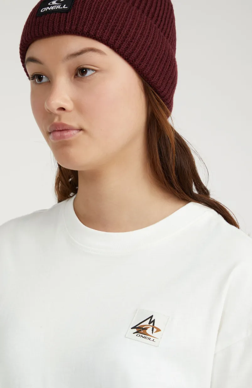 T-shirt Mountain Long | Snow White