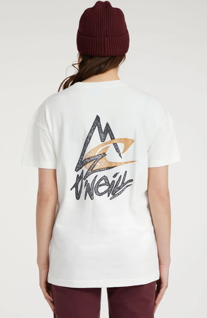 T-shirt Mountain Long | Snow White