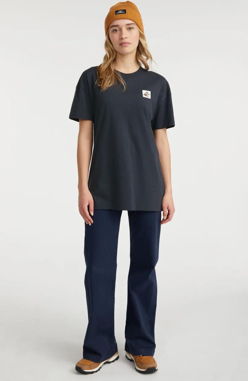 T-shirt Mountain Long | Outer Space