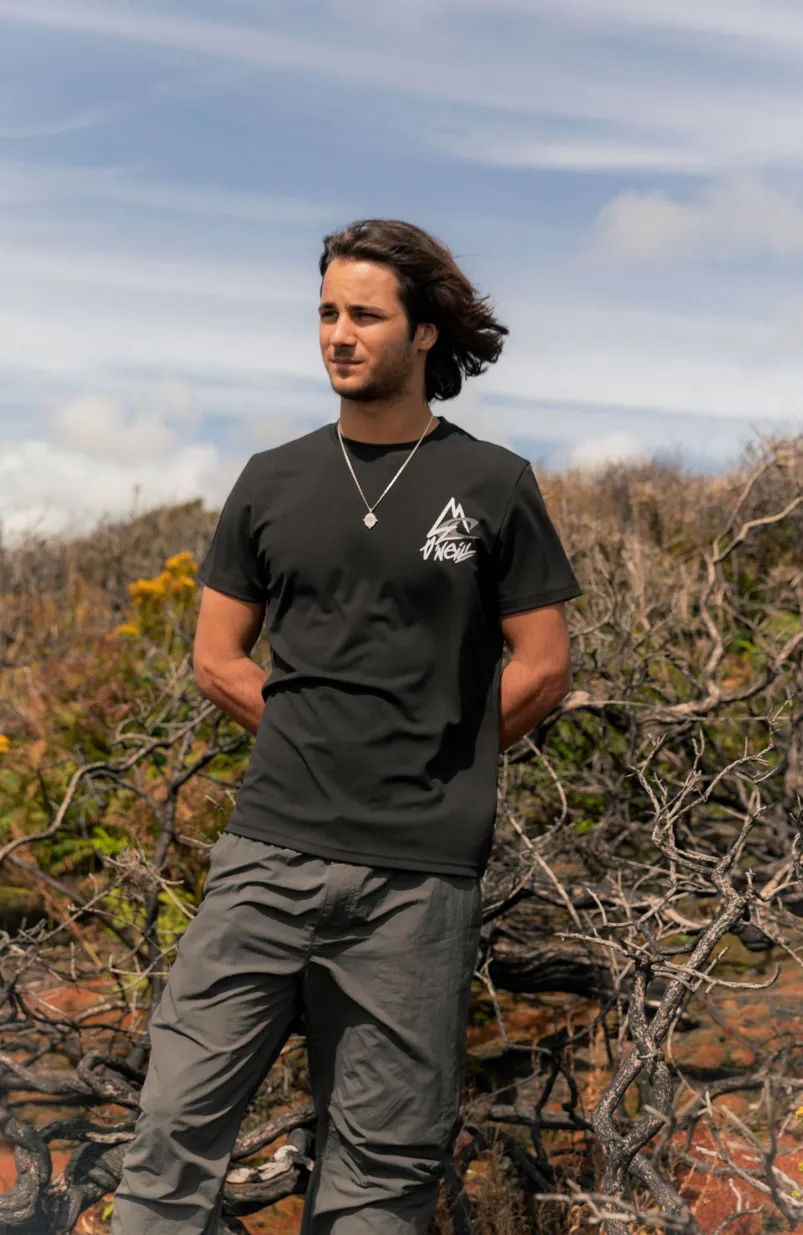 T-shirt O'Neill TRVLR Series Plutoniam | Black Out