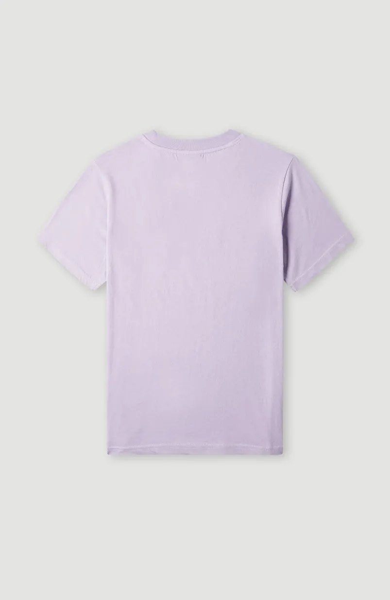T-shirt Sefa Graphic | Purple Rose