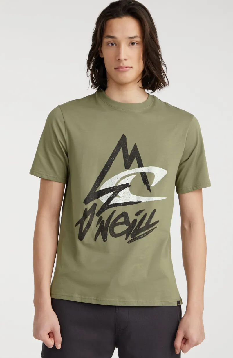 T-shirt Torrey | Deep Lichen Green