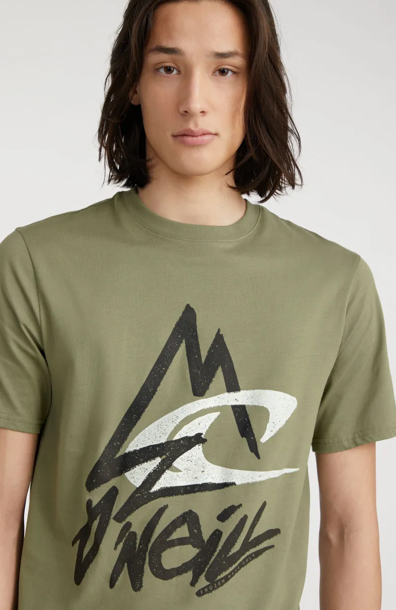 T-shirt Torrey | Deep Lichen Green