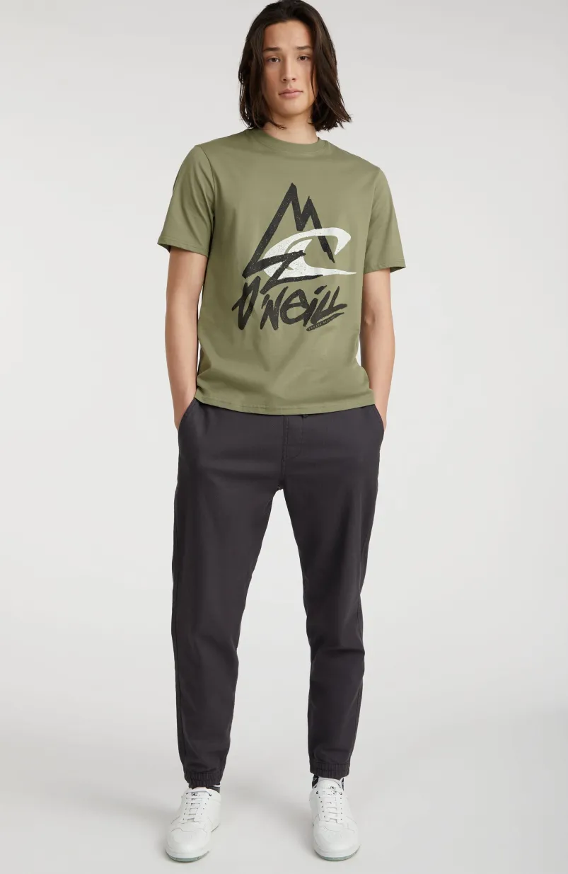 T-shirt Torrey | Deep Lichen Green
