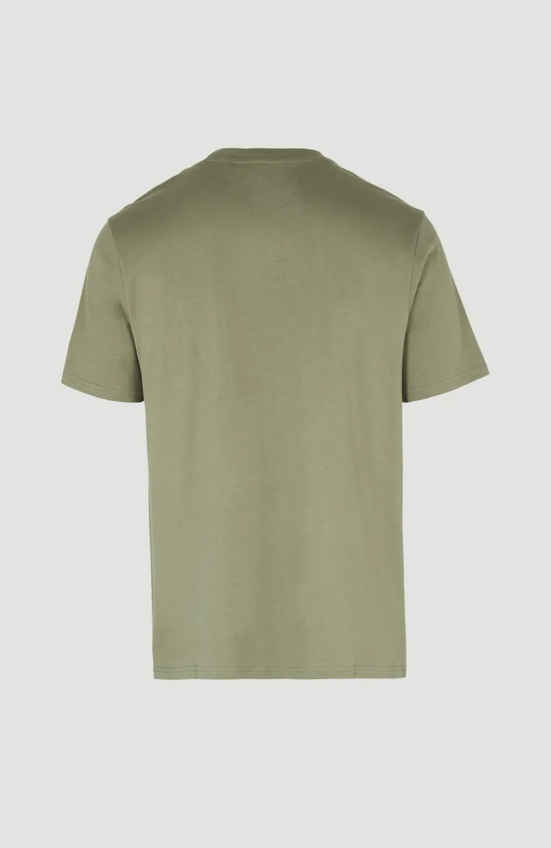 T-shirt Torrey | Deep Lichen Green