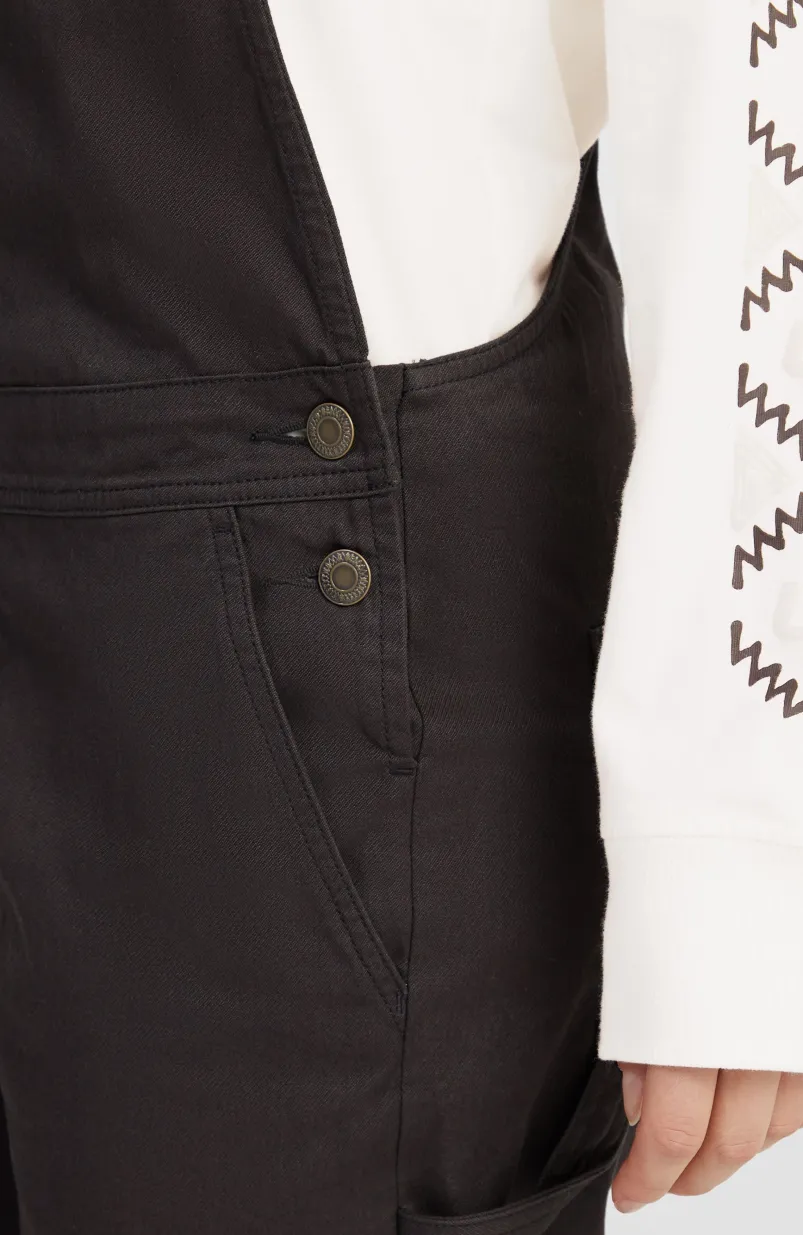 Twill Tuinbroek | Black Out