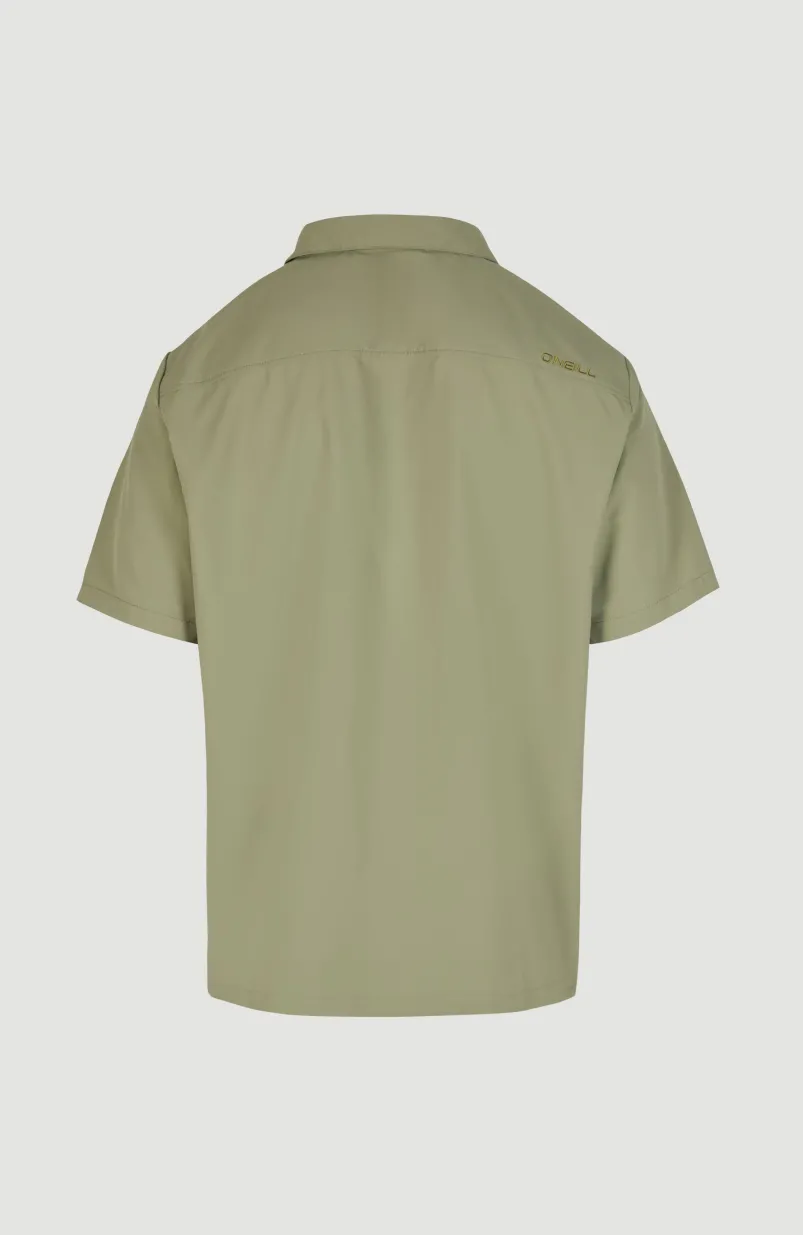 Utility Overhemd | Deep Lichen Green