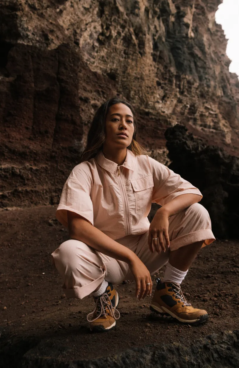 UTILITY TRAIL JUMPSUIT | Peach Whip
