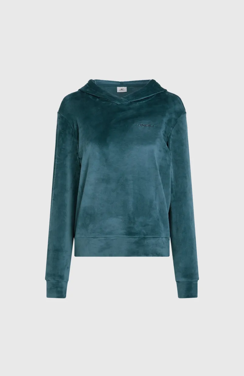 Velour Fleecehoodie | Alma Steel