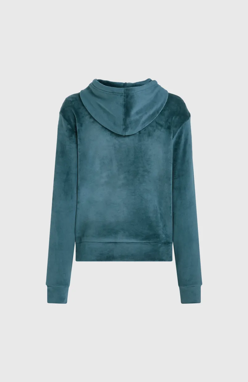 Velour Fleecehoodie | Alma Steel