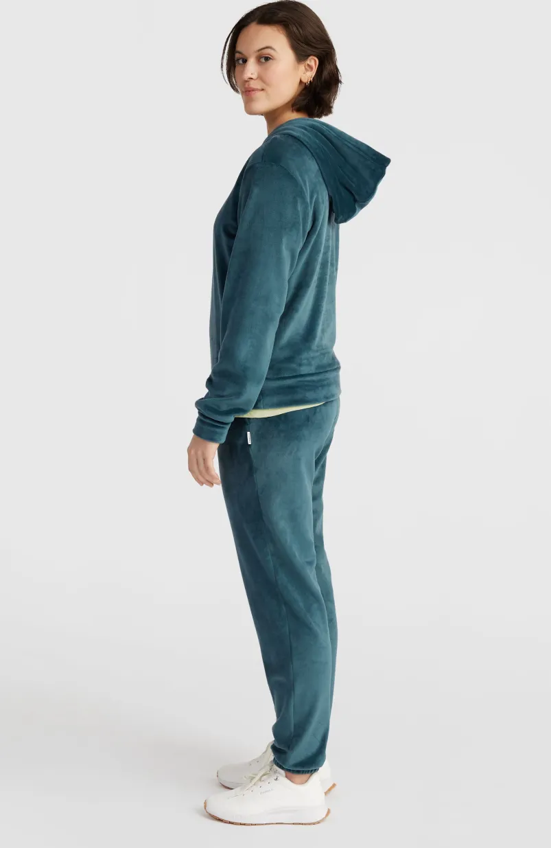 Velour Fleecehoodie | Alma Steel