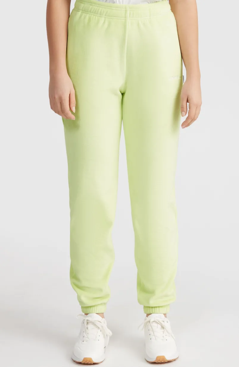 Velour Joggingbroek | Lime Wash