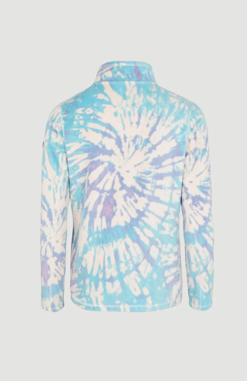 Vest Clime Printed Fleece | Pink Tie Dye