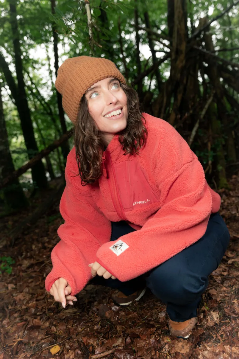 Vest Cloudrest Fleece | Red Orcher